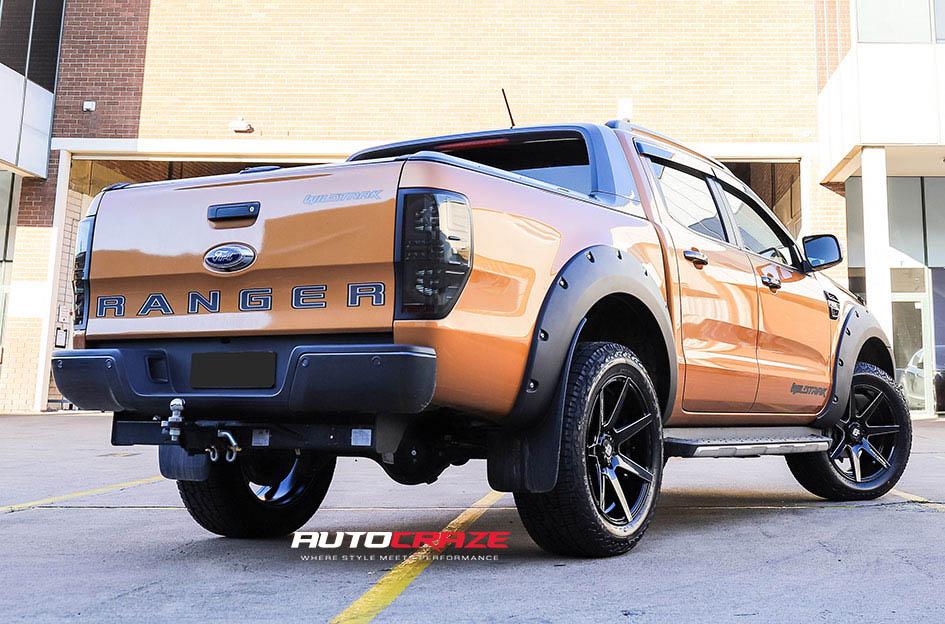 FORD RANGER AVALANCHE GLOSS BLACK MILLED ACCENTS